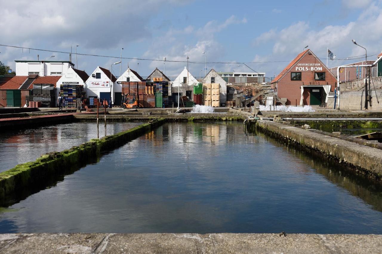 Sfeervol vakantiehuis in centrum Yerseke Buitenkant foto